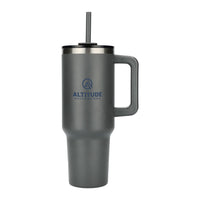 Pinnacle 40 oz Vacuum Insulated  Travel Tumbler With Straw