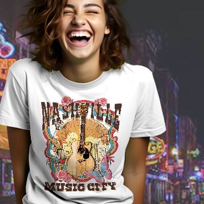 Nashville Music City T-Shirt